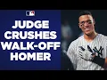 Aaron Judge CRUSHES a walk-off homer