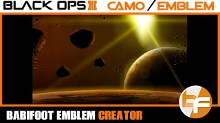 Black Ops 3 Emblem Tutorial 066 - Space Theme