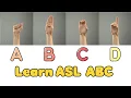 Learn ASL Alphabet ABC How to Sign American Sign Language Letters