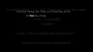 the C language part 5 of 5