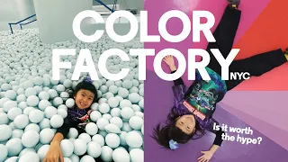 Color Factory NYC Review A Must-do for Families or Total Rip-off