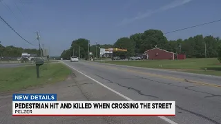 Pedestrian killed trying to cross the street in Pelzer