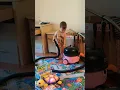 Download Lagu Baby Kevin Plays on\u0026off with Hetty Vacuum Cleaner