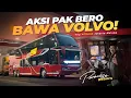 Download Lagu [ PAK BERO UNJUK SKILL ] BAWA BIS TINGKAT VOLVO !! 🔥 Trip MTRANS Double Decker Jakarta-Malang #2