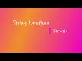 String function Strlwr Convert string to lower case program in Code Block