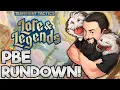 Lagu Lore \u0026 Legends PBE Rundown | TFT Lore \u0026 Legends | Teamfight Tactics