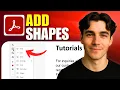 How to Add Shapes in a PDF Using Adobe Acrobat Pro DC Tutorial 2026