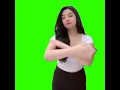 Mentahan Green Screen cewek cantik joget Tiktok ❗❗ #greenscreen #tiktok #cewekcantik