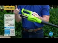 EARTHWISE 20Volt Cordless Electric Blower and Trimmer