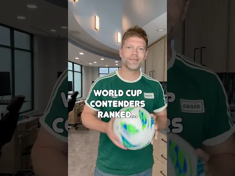 Ranking World Cup Contenders ⚽️🏆🌎 #braces