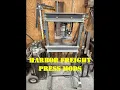 Harbor Freight 20 Ton Hydraulic Press Mods