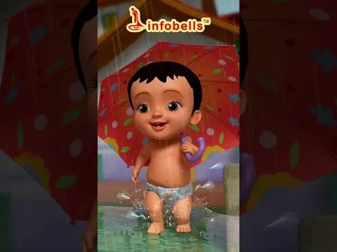 पानी बरसा छम छम छम - Pani Barsa Chham Chham Chham | Hindi Rhymes for Kids | Infobells #panibarsa