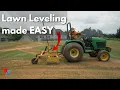 Level Your Bumpy Lawn the EASY way