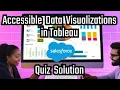Accessible Data Visualizations in Tableau Salesforce Trailhead Quiz Solution