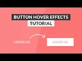 Awesome Button Hover Effects Using HTML CSS 2022