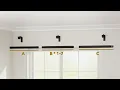 YaFex Curtain Rods Installation YF-1114