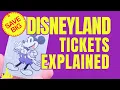 Disneyland Tickets Made EASY - Breaking it down and saving you money