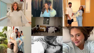 ماوراء كواليس يوم ولادة سارة الورع من السناب👻💛