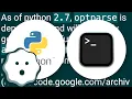 Why use argparse rather than optparse