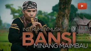 instrumen bansi musik tradisional minangkabau 