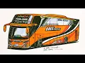 BUS BRISTRANS , Menggambar Bus BRISTRANS Tuan Muda,Bismania