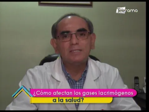 ¿Cómo afectan los gases lacrimógenos a la salud?