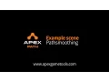 Apex Path Example scene Path Smoothing