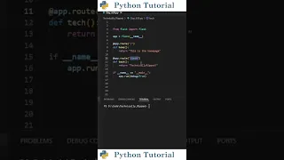 Adding Routes To Flask Web App Python Tutorial