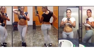big ass srilankan model natasha rathnayake sexy exercise compilation very thick ass