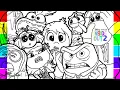 Inside Out 2 Coloring Pages How To Color All Emotions from Inside Out