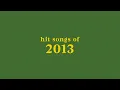 Download Lagu hit songs of 2013 + spotify playlist