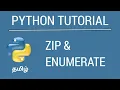 Python Zip Enumerate Function Tamil Tutorial iCoding