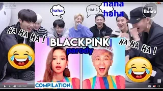 Download |BTS reaction To|  KILL THIS LOVE - PARODY LankyBox MP3