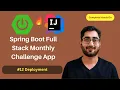 Deploying to AWS Spring Boot REST API to Full Stack Course