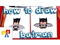 How To Draw Cartoon Batman