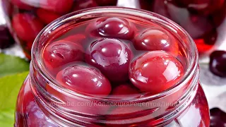 🍒 Забудьте про варенье! Готовим пикантную черешню на зиму! Необычная заготовка