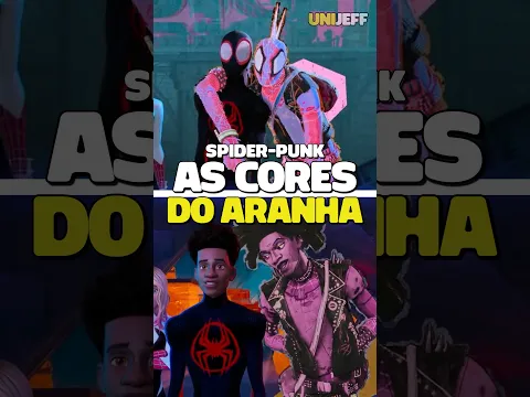 AS CORES DO SPIDER PUNK NO ARANHAVERSO