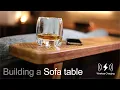 Ultimate DIY Sofa Table Perfect for Drinks Phone Charging
