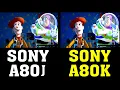 Sony A80J vs Sony A80K Sony A80K OLED TV Review Sony A80J Review Sony A80K Settings