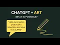 ChatGPT Art How well can it a picture using code and mathematics