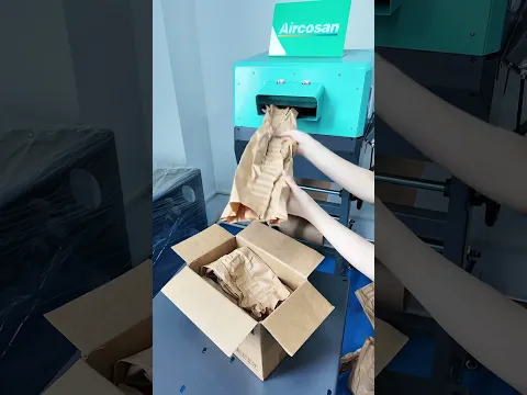 효율적인 포장 소모품. 국경 간 배송에 적합한 내마모성 크라프트지 패드. 컴팩트한 설치 면적으로 작업장 공간을 절약합니다.