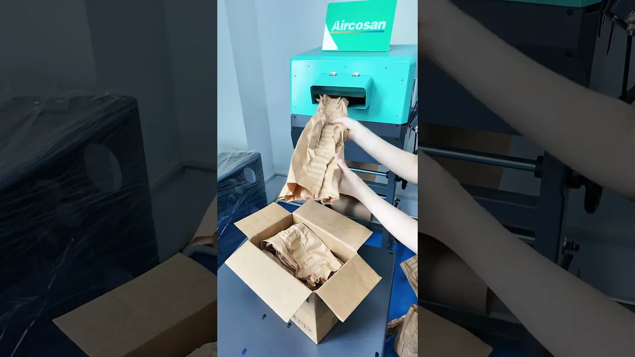 Efficient packaging consumable. Anti‑abrasion kraft paper pads fit cross‑border shipments. Compact footprint saves workshop space.