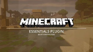 Minecraft Plugin Tutorial - Essentials Plugin 1 9