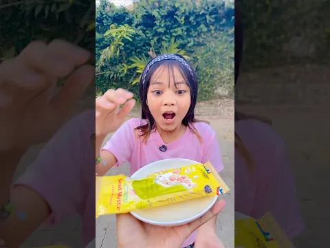Eskrim muscat di kasih marsmelow