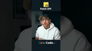 JavaScript Fetch API in 1 Minute