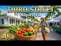 Naples Florida FARMERS MARKET FULL TOUR Vegetables Bakery Live Entertainment 4K