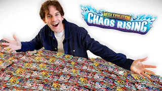 Opening 100x Pokémon Chaos Rising Booster Packs