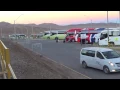 Antofagasta, Amanece en Campamento 2000 "Minera escondida" Junio 2015