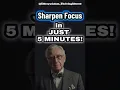 Can t Focus Fix It With This 5-Minute Brain Game