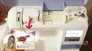 Como encher Bobina da Máquina de Bordar Brother PE-770 - Polyana Formozo Laços